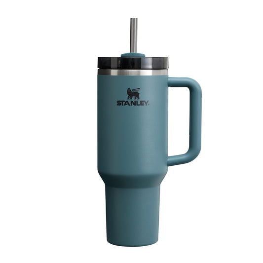 Quencher H2.0 FlowState Trinkflasche mit Strohhalm 1.2L - Blue Spruce